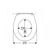 WC Sitz Cedo Tinos mit SoftClose ^ Clearance