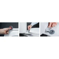 WC-Sitz Flexi Fix weiß ^ Clearance