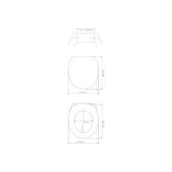 WC-Sitz Stag, MDF/Bambus ^ Wenko Best