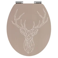 WC-Sitz Stag, MDF/Bambus ^ Wenko Best