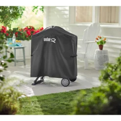 Abdeckhaube Premium für Q 2000-Serie inkl Rollwagen o Stand ^ Weber
