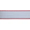 Weidezaunband TopLine Plus 200 m 40 mm weiß-rot ^