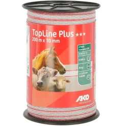 Weidezaunband TopLine Plus 200 m 10 mm ^ Hot