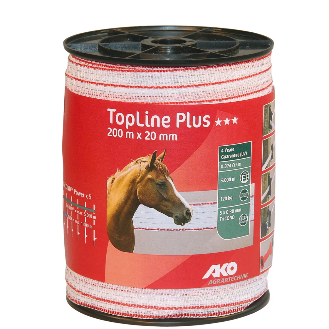 Weidezaunband TopLine Plus 200 m 200 Stück ^ Online