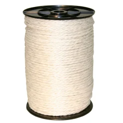 Weidezaunseil EconomyLine 200 m Durchmesser 6 mm weiß ^ Outlet