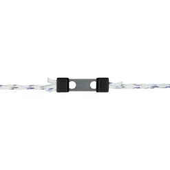 Weidezaunseil Premium Light 400 m weiß-blau ^ Clearance