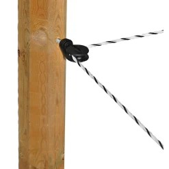 Weidezaunseil TopLine 200 m Durchmesser 6 mm schwarz-weiß ^ Sale