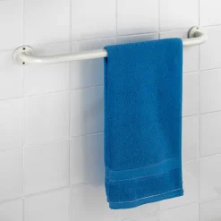 Badetuchstange Basic weiß 60 cm ^ Wenko Discount