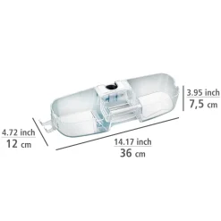 Duschstangencaddy Premium mit 3 Fächern ^ Wenko New