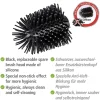 Ersatzbürstenkopf Durchmesser 7,5 cm schwarz ^ Wenko Online