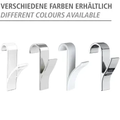 Haken für Handtuchheizkörper chrom 2er Set ^ Wenko Hot