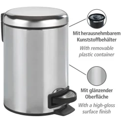 Kosmetik Treteimer Leman 3 L ^ Wenko Sale
