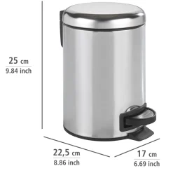 Kosmetik Treteimer Leman 3 L ^ Wenko Sale