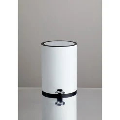 Kosmetik Treteimer Monza Easy Close weiß 3 L ^ Wenko New