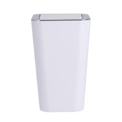 Schwingdeckeleimer Candy weiß 6 L ^ Wenko Hot