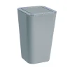 Schwingdeckeleimer Candy grau 6 L ^ Wenko