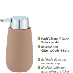Seifenspender Badi sand 320 ml ^ Wenko Best