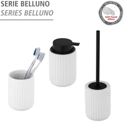 Seifenspender Belluno weiß Keramik Pumpspender ^ Wenko Outlet