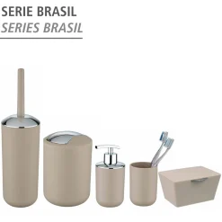 Seifenspender Brasil taupe 320 ml ^ Wenko