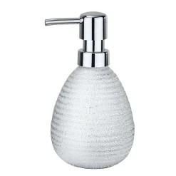 Seifenspender Polaris Juwel silber 390 ml ^ Wenko Outlet