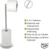 Stand Toilettenpapierhalter 2 in 1 ^ Wenko Online