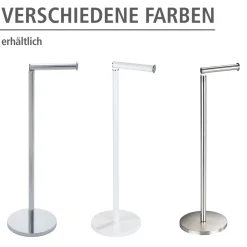 Stand Toilettenpapierhalter 2 in 1 ^ Wenko Online