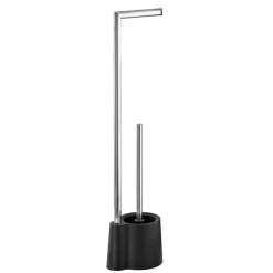 Stand WC-Garnitur Avola schwarz ^ Wenko New