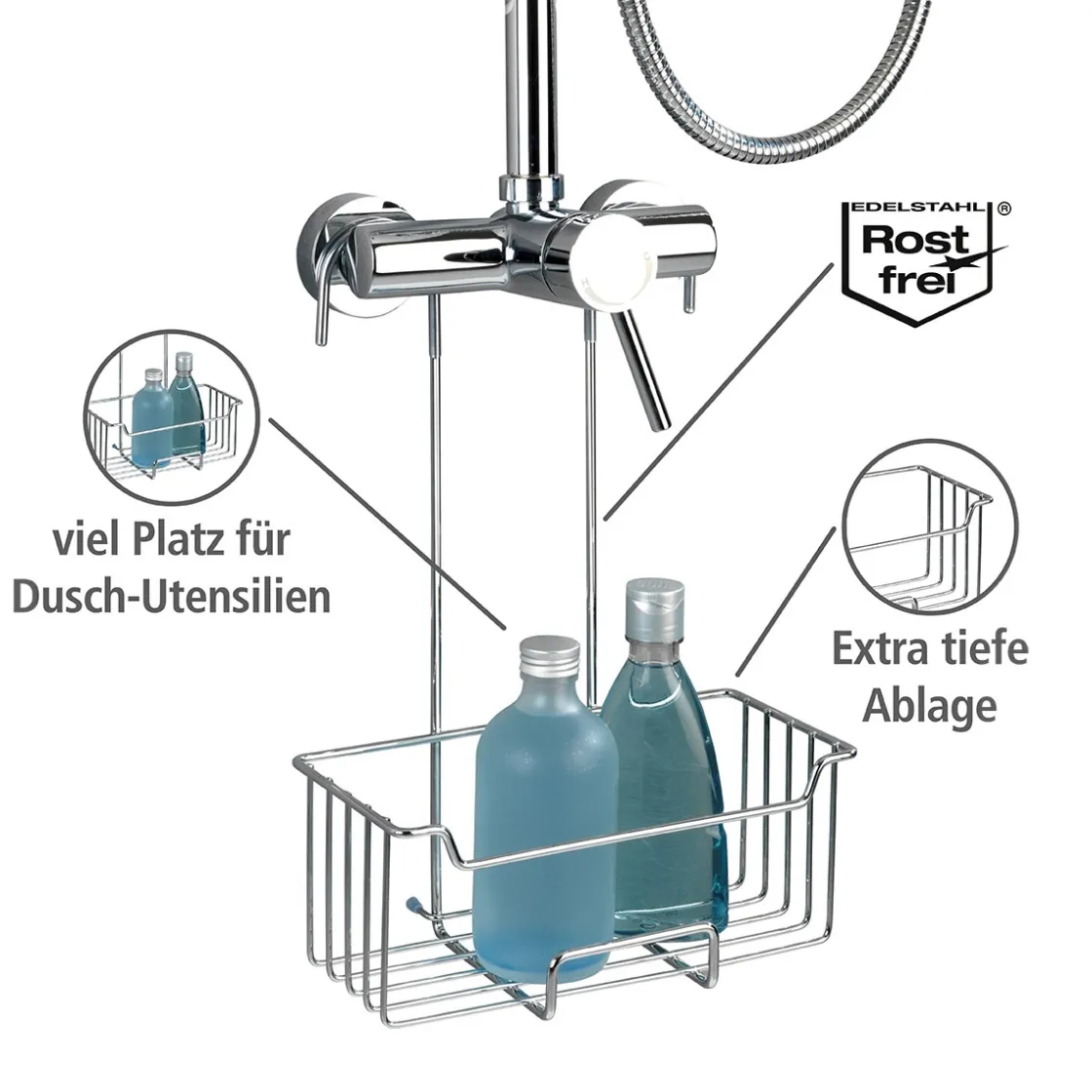 Thermostat-Dusch-Caddy Milo ^ Wenko Sale
