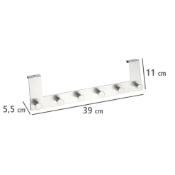 Türgarderobe Celano 6 Haken ^ Wenko Hot