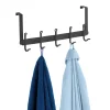 Türgarderobe Nostalgie 5 Haken schwarz ^ Wenko Hot