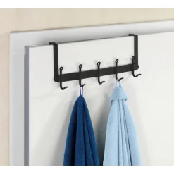 Türgarderobe Nostalgie 5 Haken schwarz ^ Wenko Hot