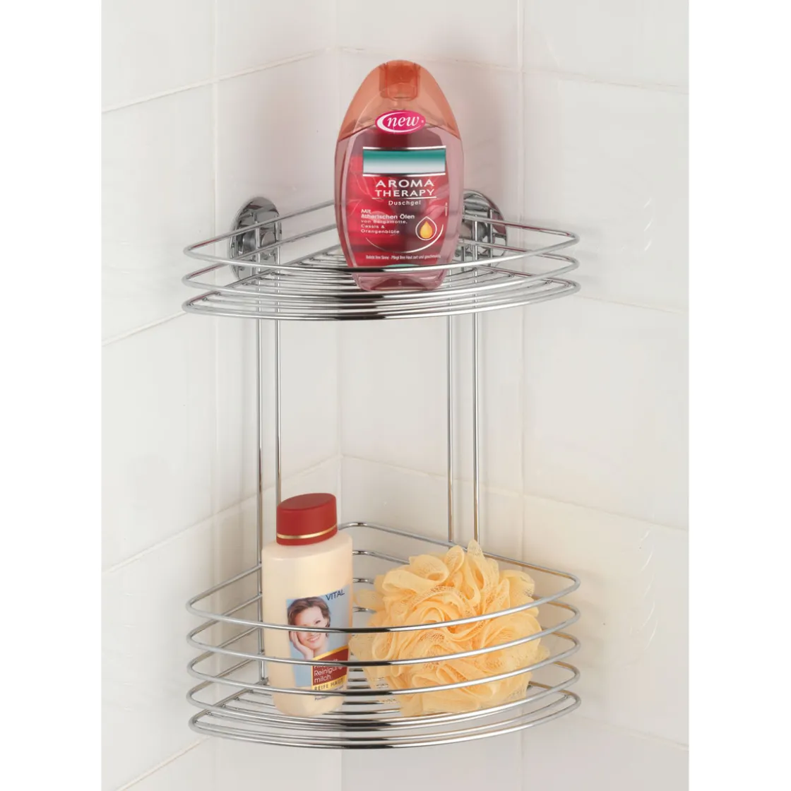 Turbo-Loc Eckregal 2 Ablagen ^ Wenko Outlet