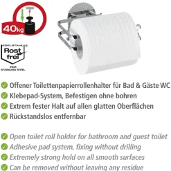 Turbo-Loc Toilettenpapierhalter ^ Wenko Best