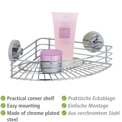 Vacuum-Loc Eckablage Bari ^ Wenko Online