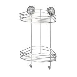 Vacuum-Loc Eckregal 2 Etagen ^ Wenko Hot