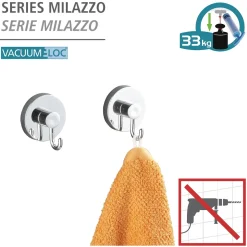 Vacuum-Loc Haken 2er Set ^ Wenko New
