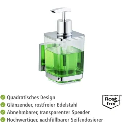 Vacuum-Loc Seifenspender Quadro ^ Wenko Sale