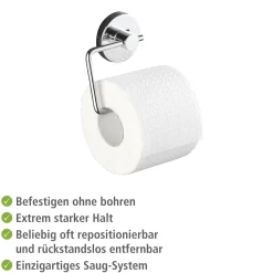 Vacuum-Loc Toilettenpapierhalter Milazzo ^ Wenko Best
