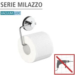 Vacuum-Loc Toilettenpapierhalter Milazzo ^ Wenko Best
