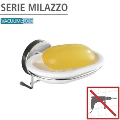Vacuum-Loc Wand Seifenablage Milazzo ^ Wenko Clearance