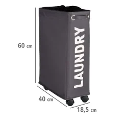 Wäschesammler Corno grau 43 l ^ Wenko Clearance