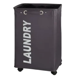 Wäschesammler Quadro grau 79 l ^ Wenko Hot