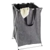 Wäschesammler Uno grau meliert 52 l ^ Wenko Discount