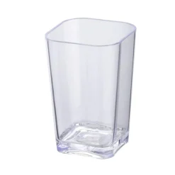 Zahnputzbecher Candy transparent ^ Wenko Best