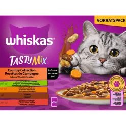Multipack Country Collection in Sauce 24 x 85 g ^ Whiskas Discount