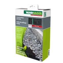 Unterbodengewebe 5x2 m schwarz ^ Windhager Discount
