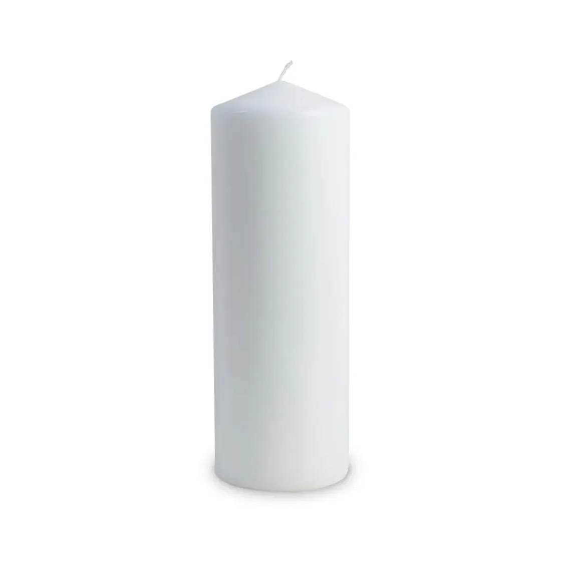 Windlichtkerze XXL Höhe 280 mm Durchmesser 95 mm weiß ^ Best
