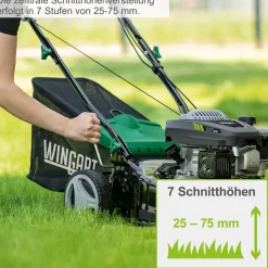 Benzin-Rasenmäher WG42-132 ^ Wingart Online