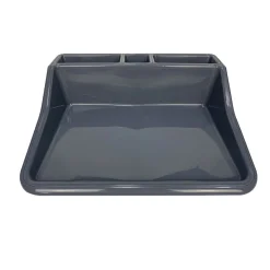 Kunststoff Pflanzschale grau 61 x 55 x 15 cm ^ Wingart Discount
