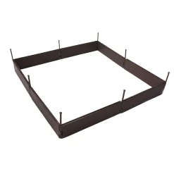 Variables Hochbeet 8 Paneele Holzstruktur braun ^ Wingart Clearance